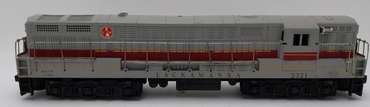 Lionel 2321 Vintage O Lackawanna FM Trainmaster Diesel (Gray Roof Version) EX