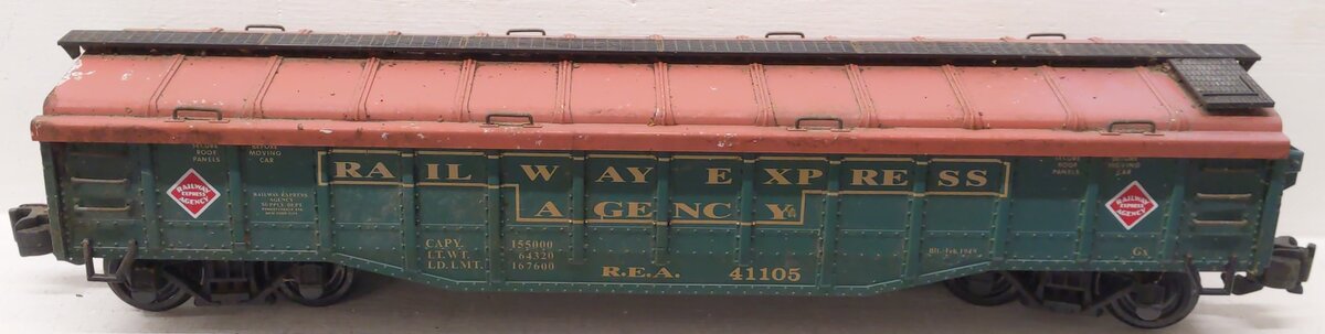 REA 41105 G Railway Express Agency Gondola