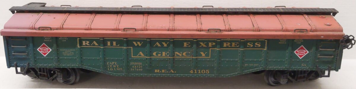 REA 41105 G Railway Express Agency Gondola