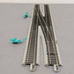 Bachmann 44575 HO Nickel Silver #6 E-Z Track Remote Crossover Turnout EX/Box