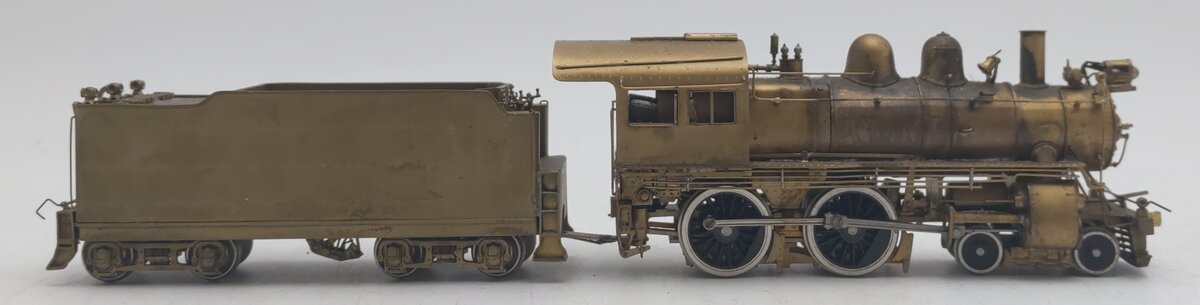 Olympia GN-117 Gem Models HO BRASS Pennsylvania RR D-16 SB 4-4-0 Steam Loco VG