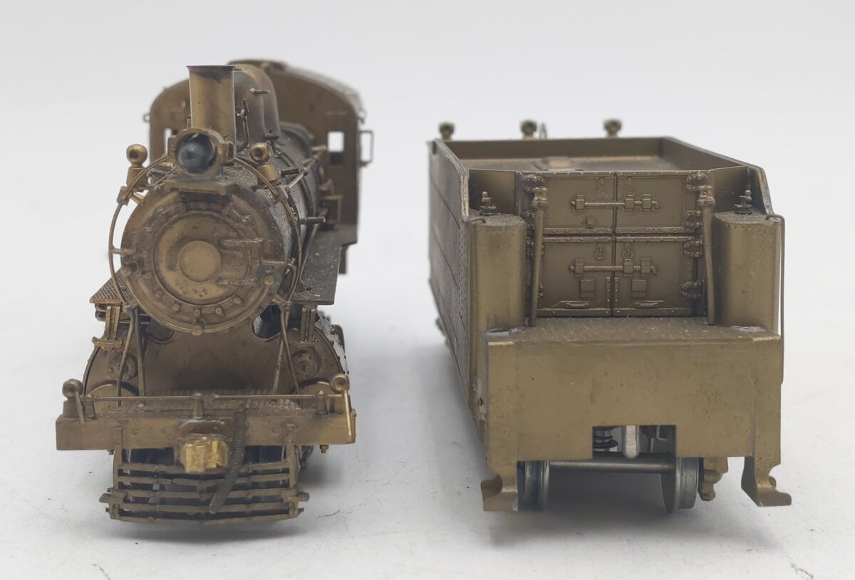 Olympia GN-117 Gem Models HO BRASS Pennsylvania RR D-16 SB 4-4-0 Steam Loco VG