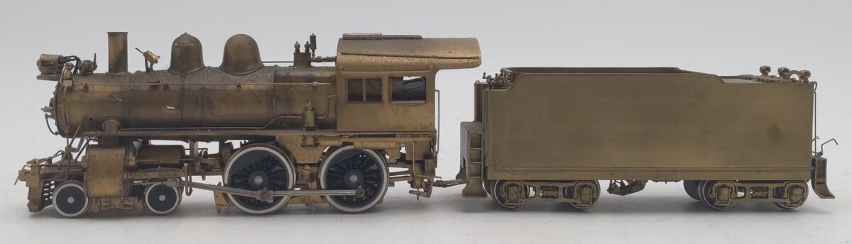 Olympia GN-117 Gem Models HO BRASS Pennsylvania RR D-16 SB 4-4-0 Steam Loco VG