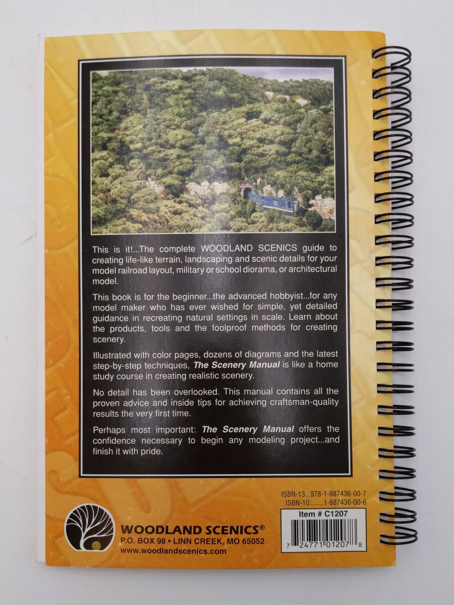 The Scenery Manual Spiral Bound By Woodland Scenics EX