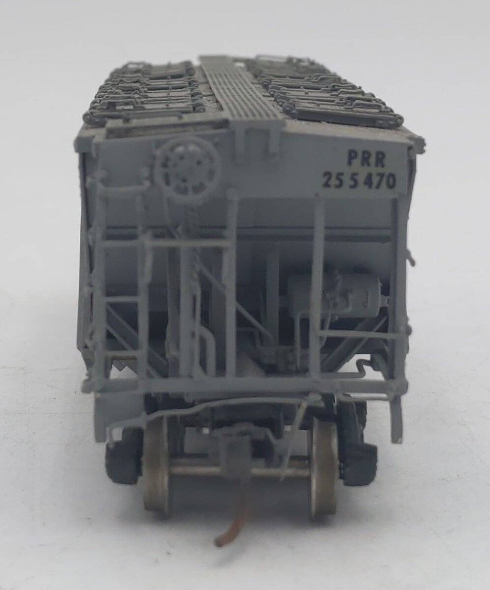 Precision Scale Company 15860-1 HO BRASS PRR 70-Ton Hopper Car #255470 VG