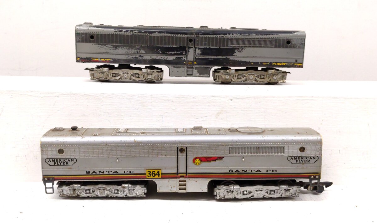 American Flyer Vintage S Gauge Diesel Unpowered B Units [2]