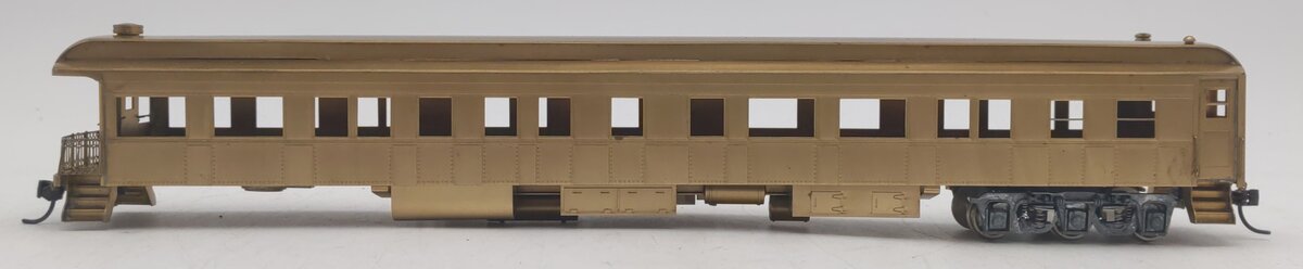 Nickel Plate Products HO Brass PRR Business Observation Car - unpainted VG