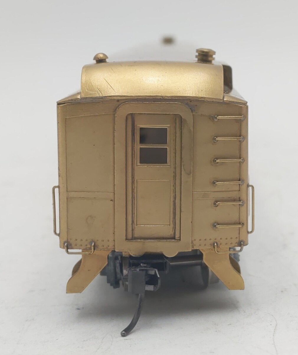Nickel Plate Products HO Brass PRR Business Observation Car - unpainted VG