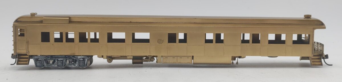Nickel Plate Products HO Brass PRR Business Observation Car - unpainted VG