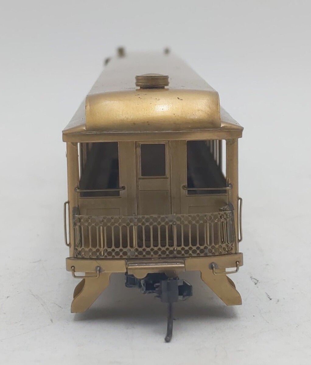 Nickel Plate Products HO Brass PRR Business Observation Car - unpainted VG