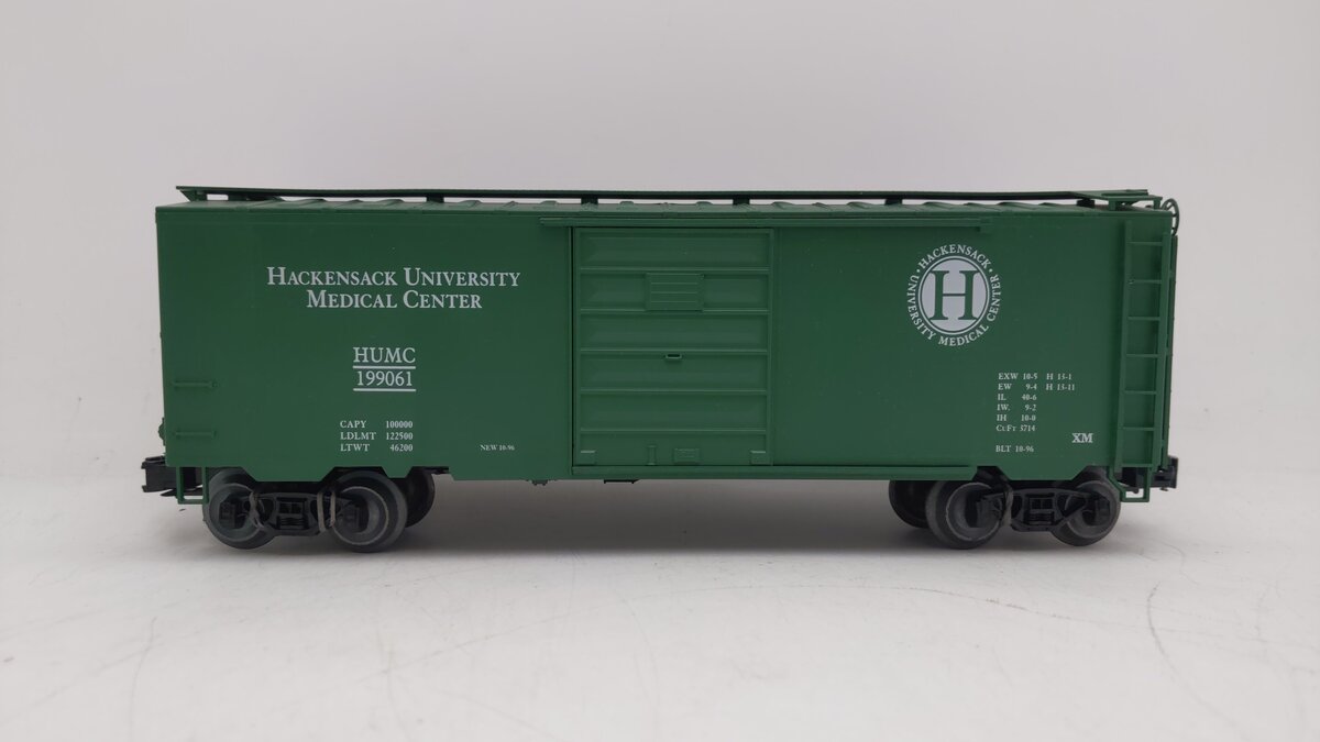 Weaver 199061 O Gauge Hackensack University PS-1 Boxcar #199061 (3-Rail) NIB