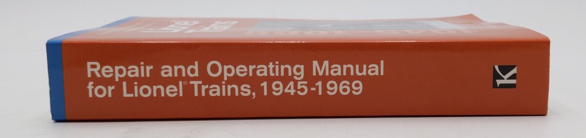 Greenberg's Repair & Operating Manual for Lionel Trains 1945-1969 Paperback Book VG