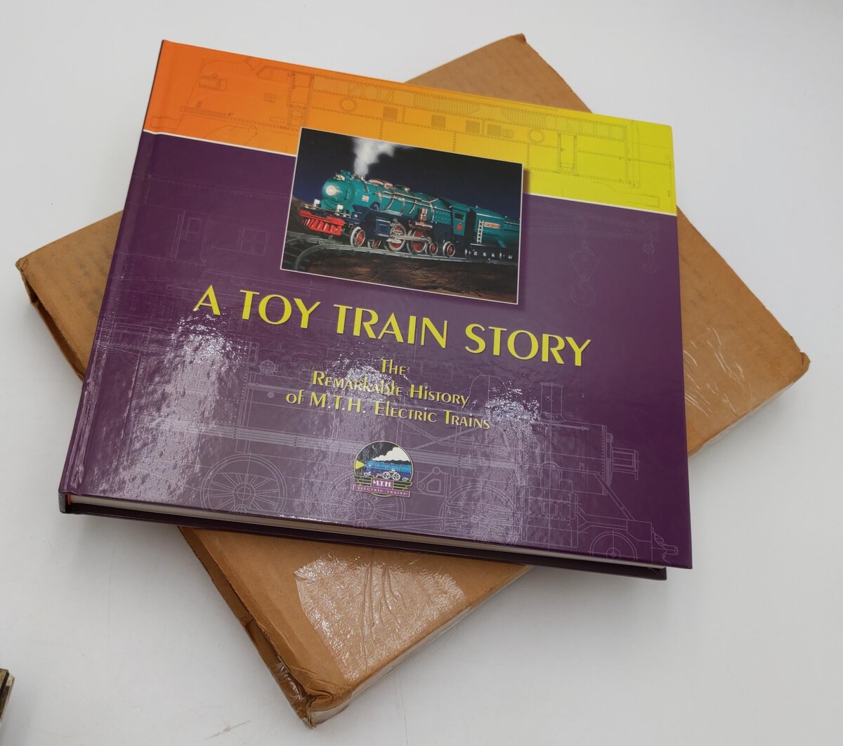 A Toy Train Story Hardcover Book By Jacqueline Chaverini Allen EX