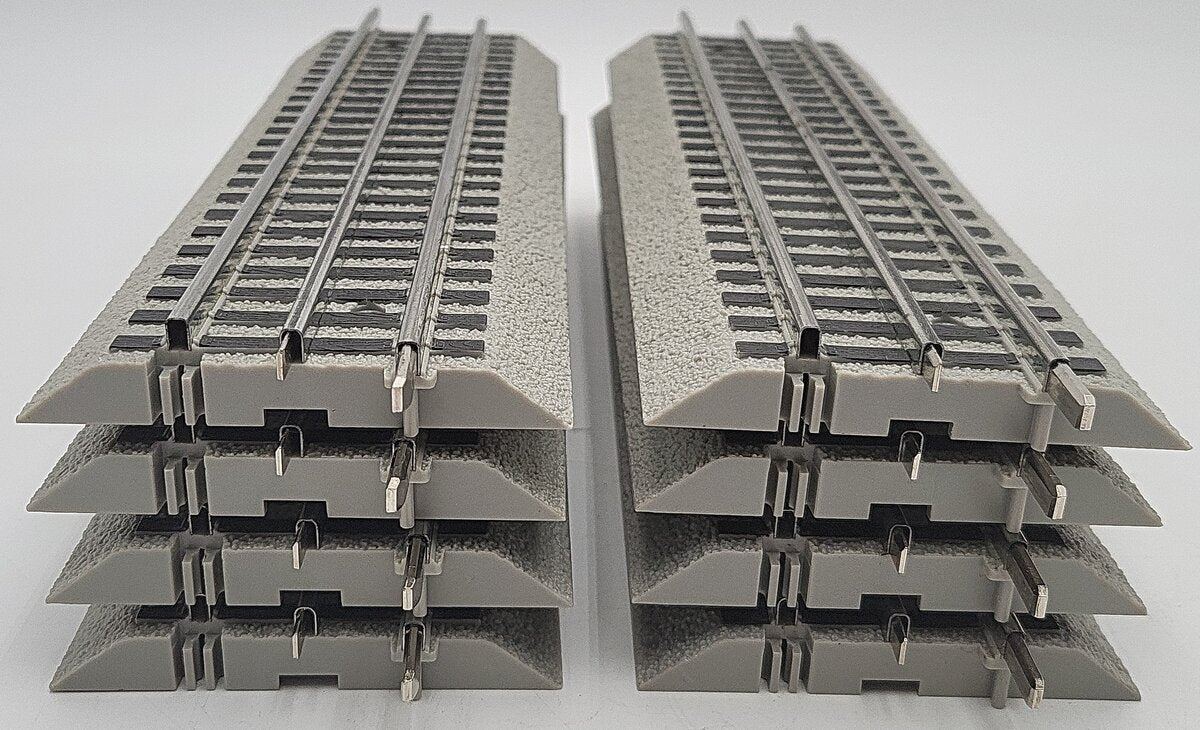 Lionel 6-12014 FasTrack 10" Straight Track (8) EX