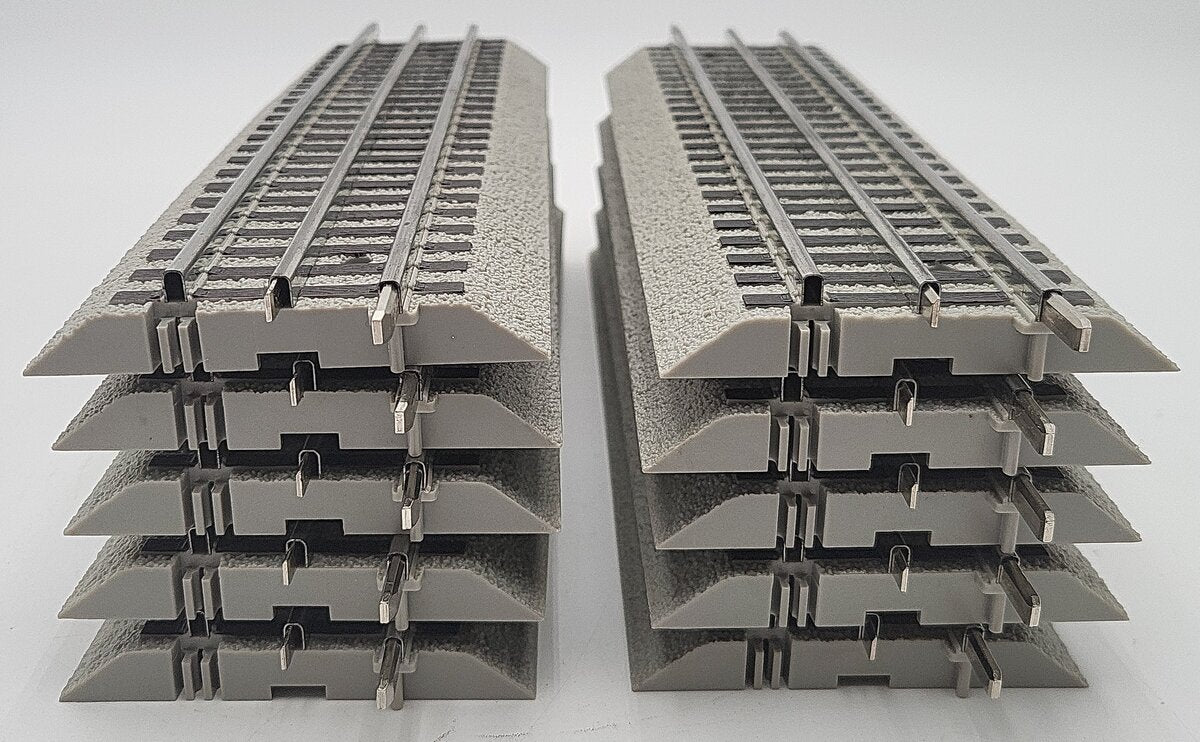 Lionel 6-12014 FasTrack 10" Straight Track (10) EX