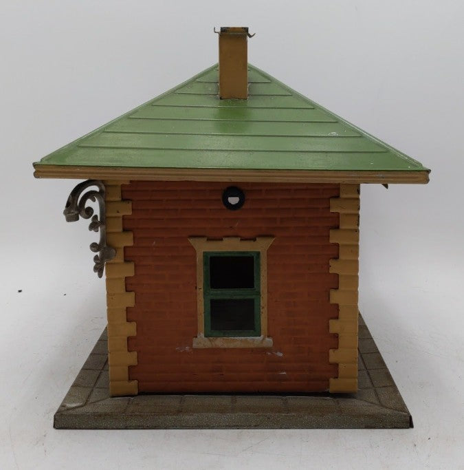 Lionel 124 Vintage Standard Gauge Lionel City Tinplate Station w/ Lights VG