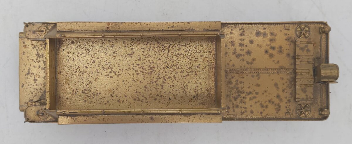 HO Scale BRASS Tender - Unpainted EX