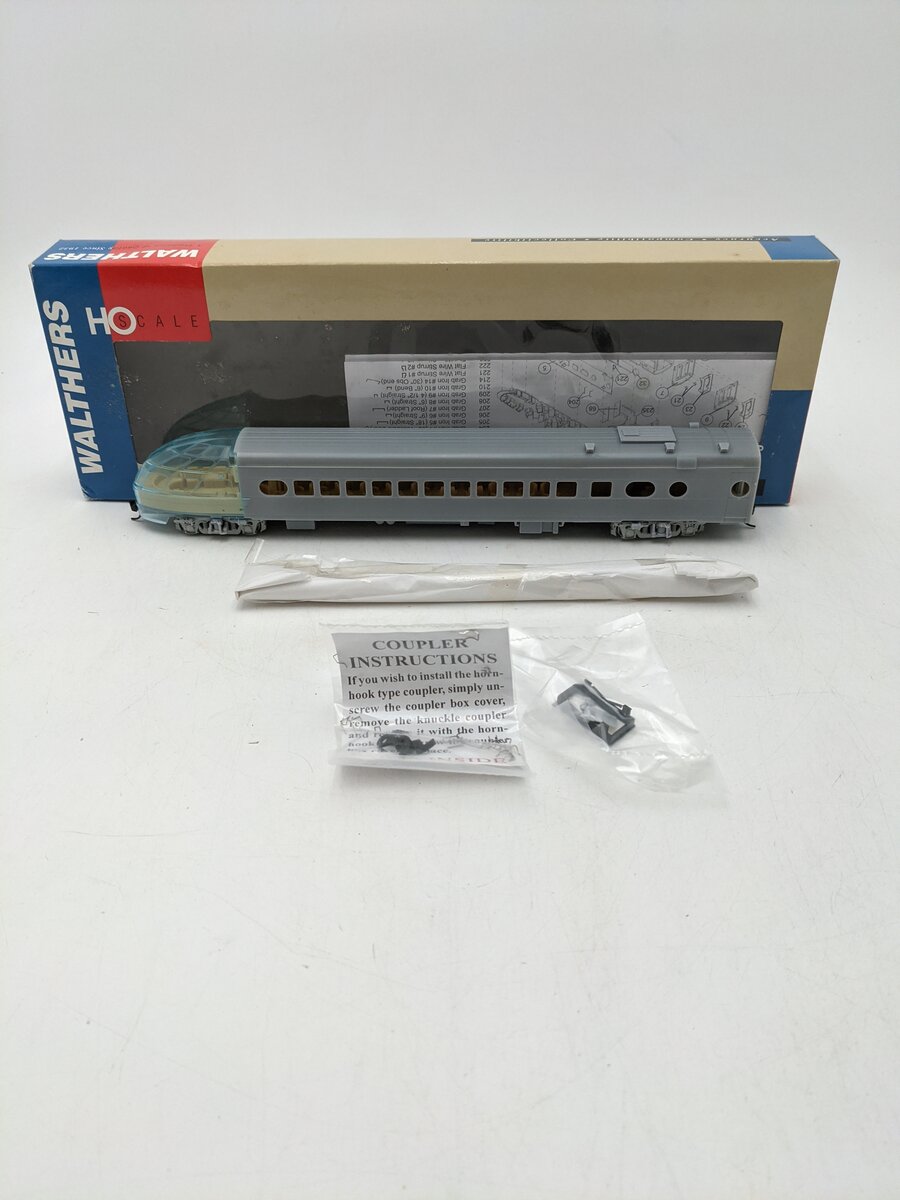 Walthers 932-9260 HO Milwaukee Skytop Lounge-Undecorated LN/Box