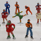 Vintage Lead Ice Skating Figures [11] VG