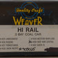 Weaver 4030 New York Central 3 Bay Hi-Rail Hopper #905025 VG/Box
