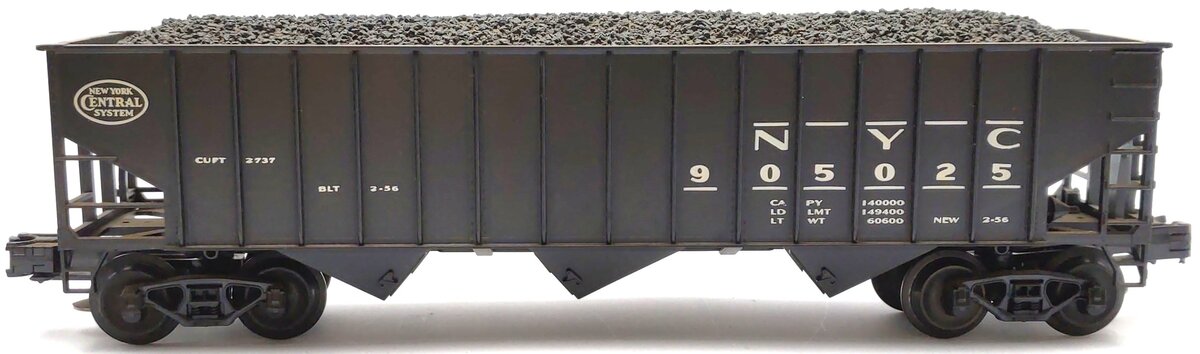 Weaver 4030 New York Central 3 Bay Hi-Rail Hopper #905025 VG/Box