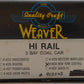 Weaver 4030 New York Central 3 Bay Hi-Rail Hopper #905043 VG/Box