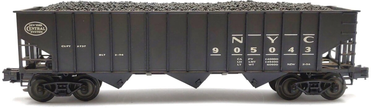 Weaver 4030 New York Central 3 Bay Hi-Rail Hopper #905043 VG/Box