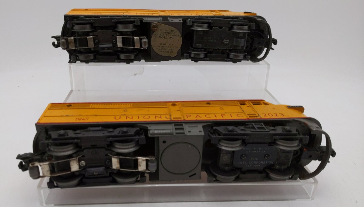Lionel 2023 Vintage O Union Pacific Alco AA Diesel Locomotive Set EX