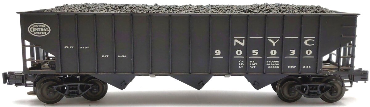 Weaver 4030 New York Central 3 Bay Hopper Hi-Rail #905030 VG/Box