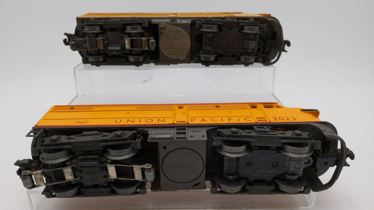 Lionel 2023 Vintage O Union Pacific Alco AA Diesel Locomotive Set EX