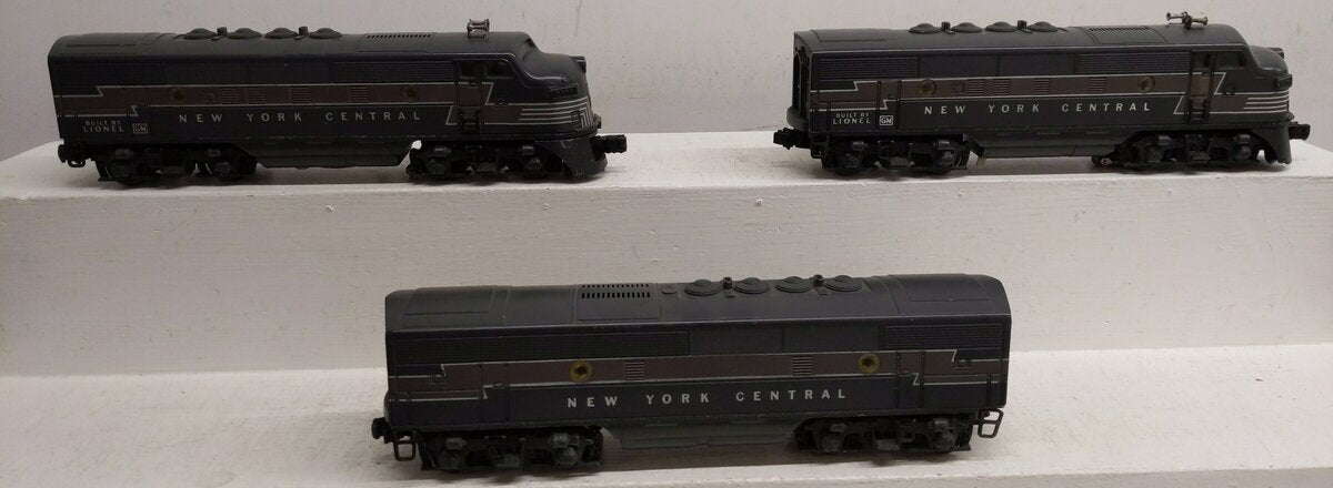 Lionel 2209W Vintage O NYC 2354 AA Triple Diesel Locomotives EX
