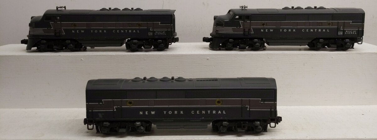 Lionel 2209W Vintage O NYC 2354 AA Triple Diesel Locomotives EX