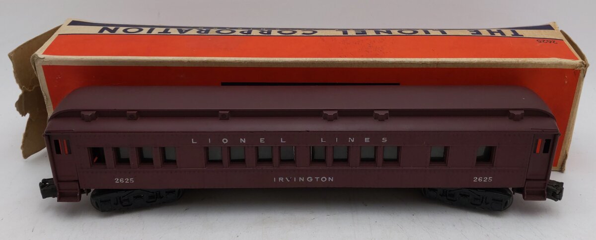Lionel 2625 Vintage O Lionel Lines "Irvington" Passenger Car EX/Box