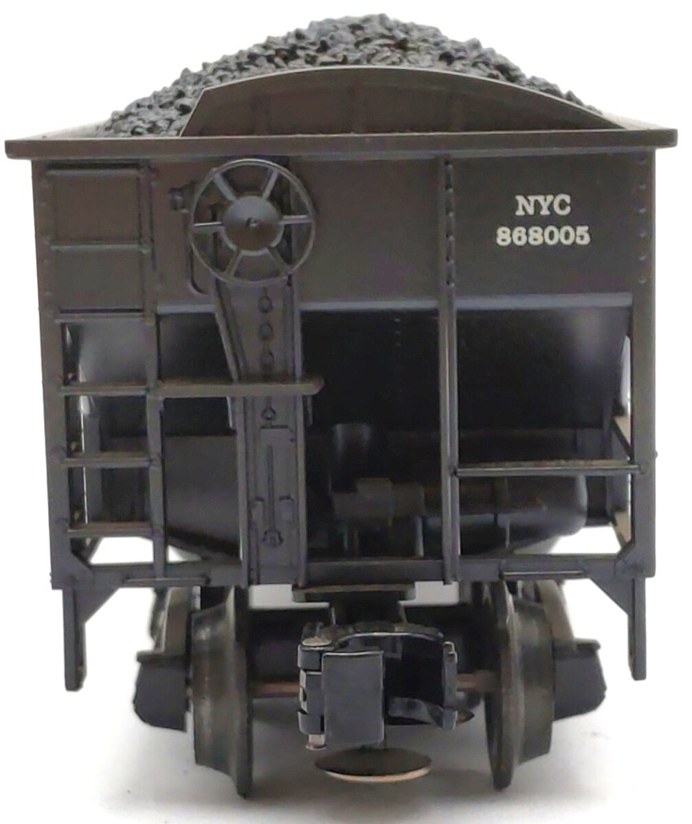 Weaver U1113 O Gauge New York Central Offset 2-Bay Hopper #868005 - 3 Rail VG/Box