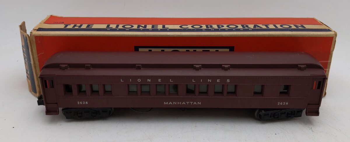 Lionel 2628 Vintage O Lionel Lines Madison Heavyweight "Manhattan" Passenger Car EX/Box