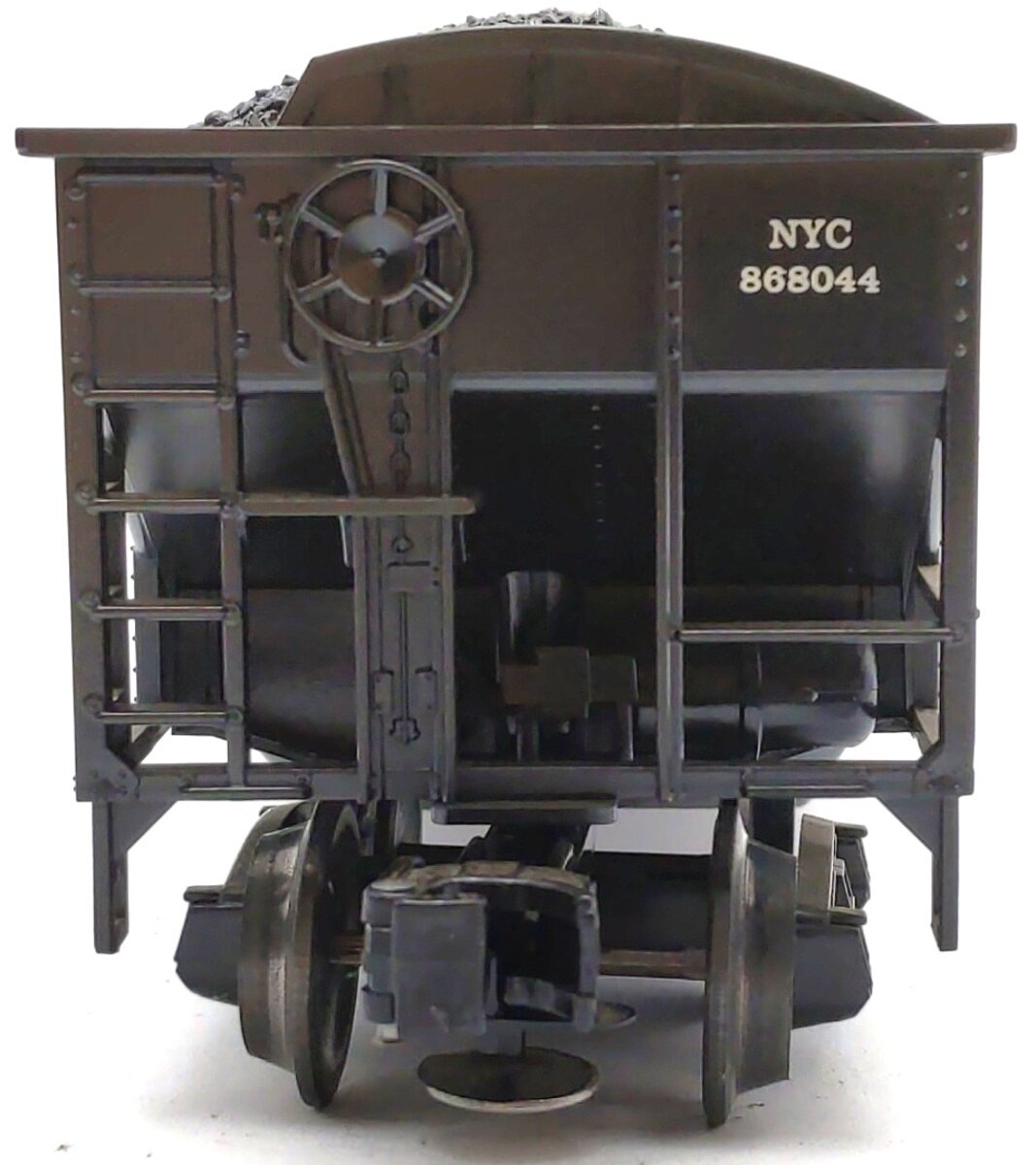 Weaver U1113 O Gauge New York Central Offset 2-Bay Hopper #868044 - 3 Rail VG