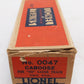 Lionel 0047 OO Gauge Vintage Prewar New York Central Caboose EX/Box