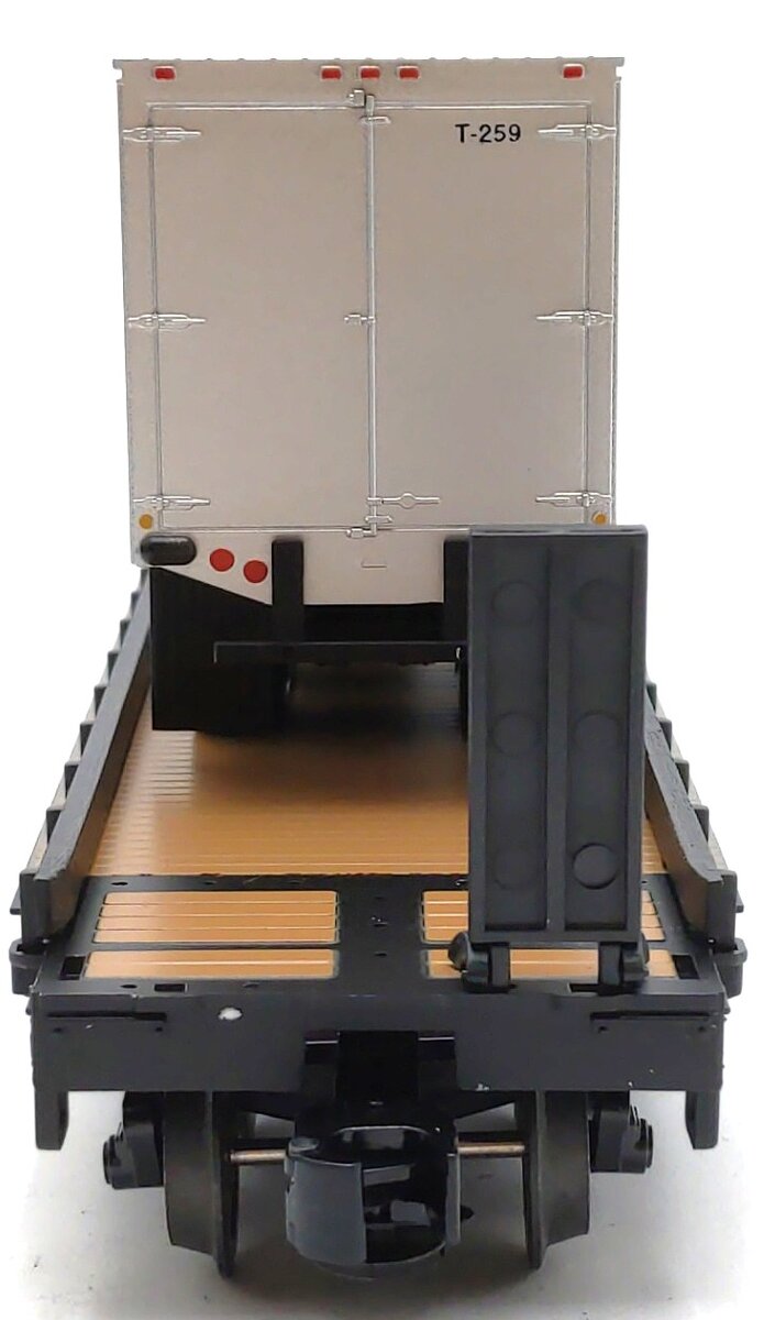 Weaver 2043 O Gauge Nickel Plate Road 50' Flat Car w/ 35' Silver Trailer LN/Box