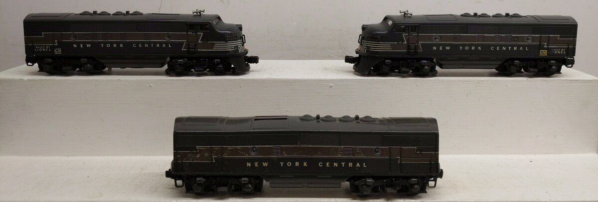 Lionel 2344 Vintage O New York Central F-3 ABA Diesel Locomotive Set EX