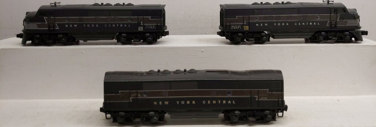 Lionel 2344 Vintage O New York Central F-3 ABA Diesel Locomotive Set EX