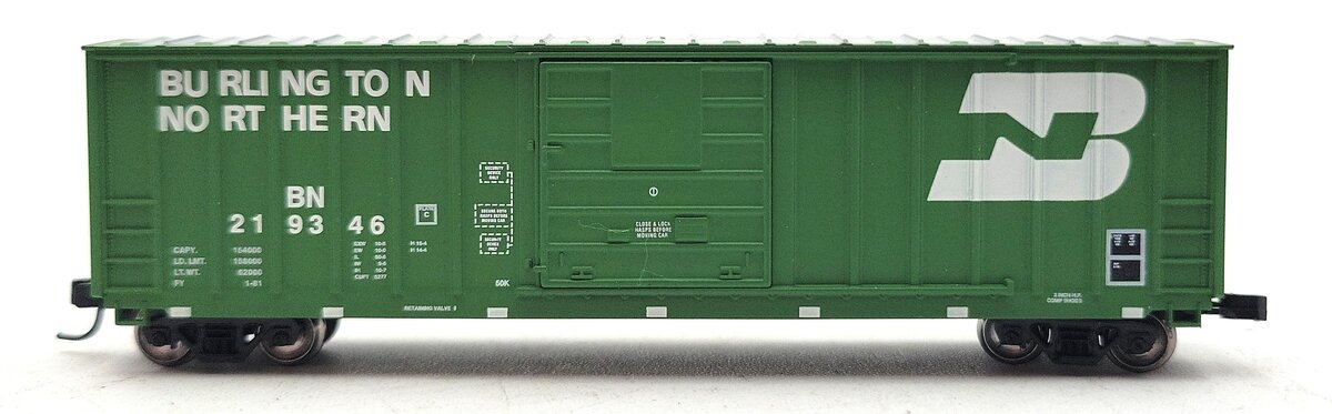 Athearn 10943 N Scale Burlington Northern Berwick 50' Boxcar #219346 LN