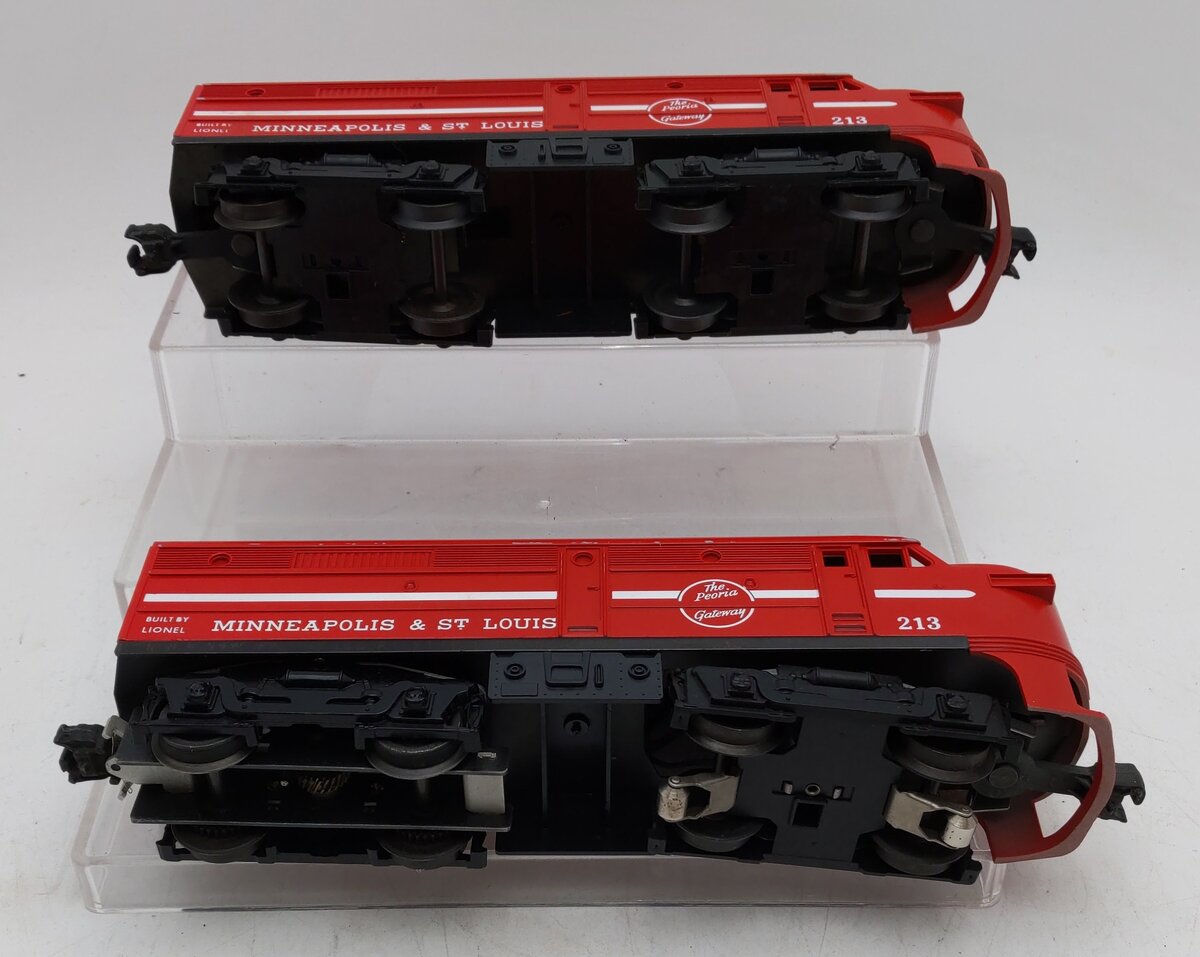 Lionel 213 Vintage O M&ST Alco AA Diesel Locomotive Set EX