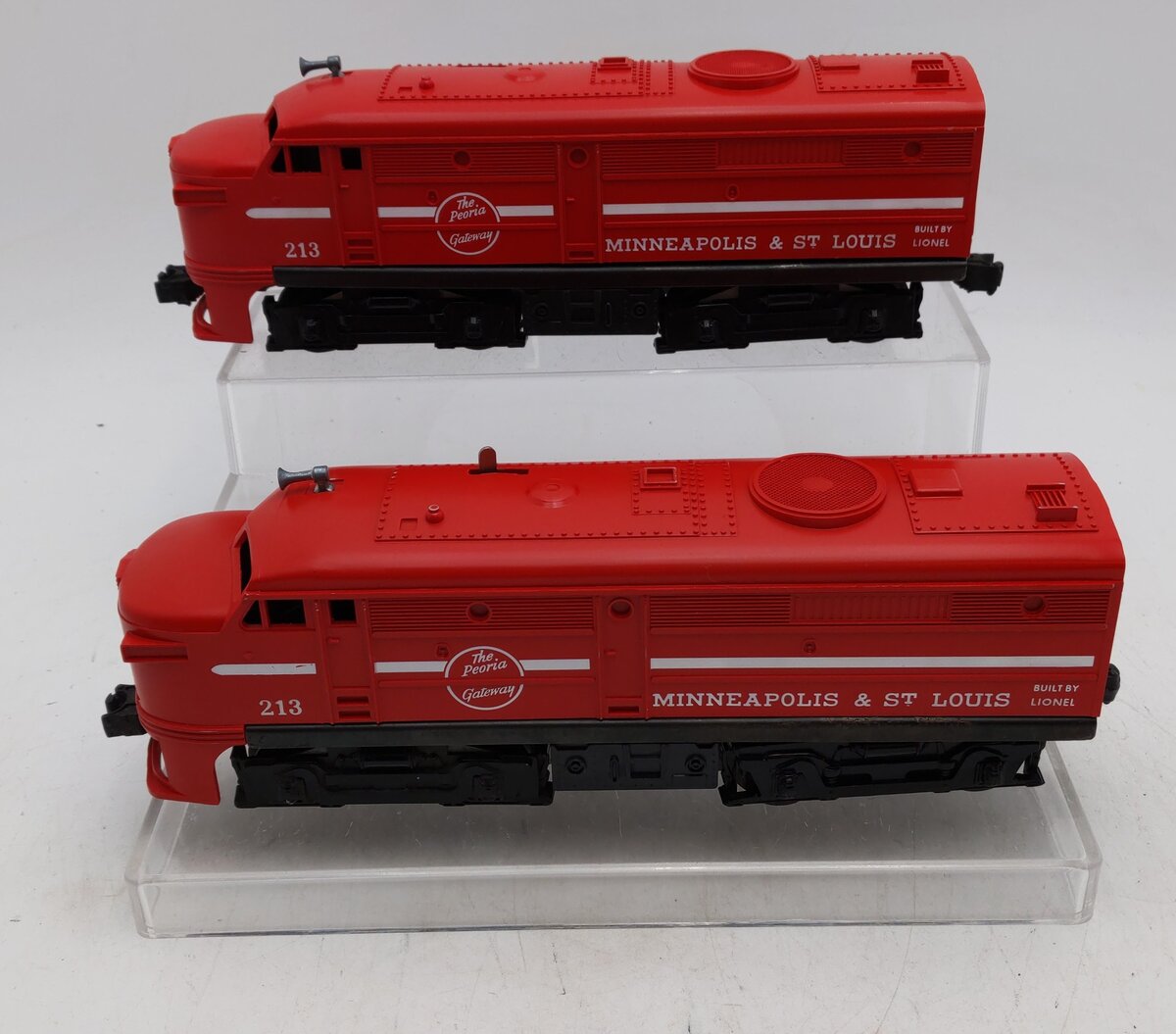 Lionel 213 Vintage O M&ST Alco AA Diesel Locomotive Set EX