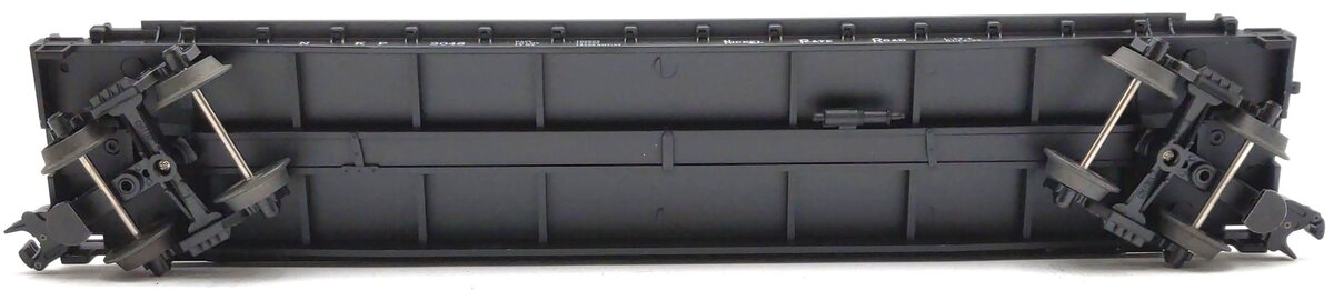 Weaver 2048 O Gauge Nickel Plate Road 50' Flat Car w/ 35' Silver Trailer LN/Box