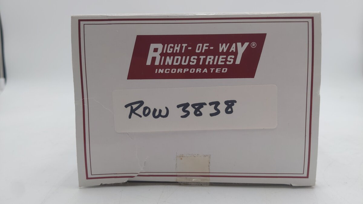 Right-of-Way 64040 Burlington Northern Double Deep Well Stack Flatcar EX/Box