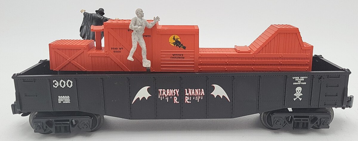 Lionel 6-26855 O Gauge Operating Halloween Animated Gondola EX