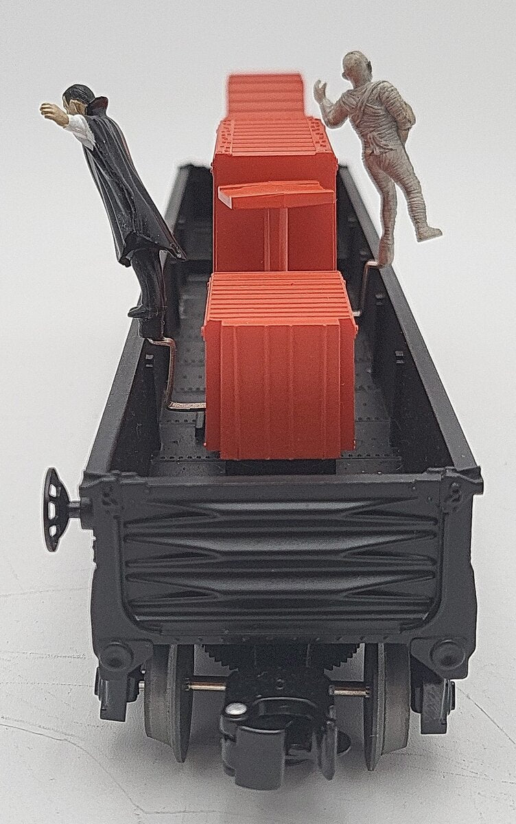 Lionel 6-26855 O Gauge Operating Halloween Animated Gondola EX