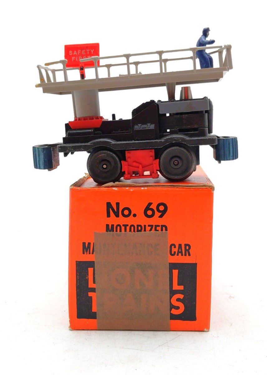 Lionel 69 Vintage O Maintenance Car VG/Box