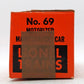 Lionel 69 Vintage O Maintenance Car VG/Box