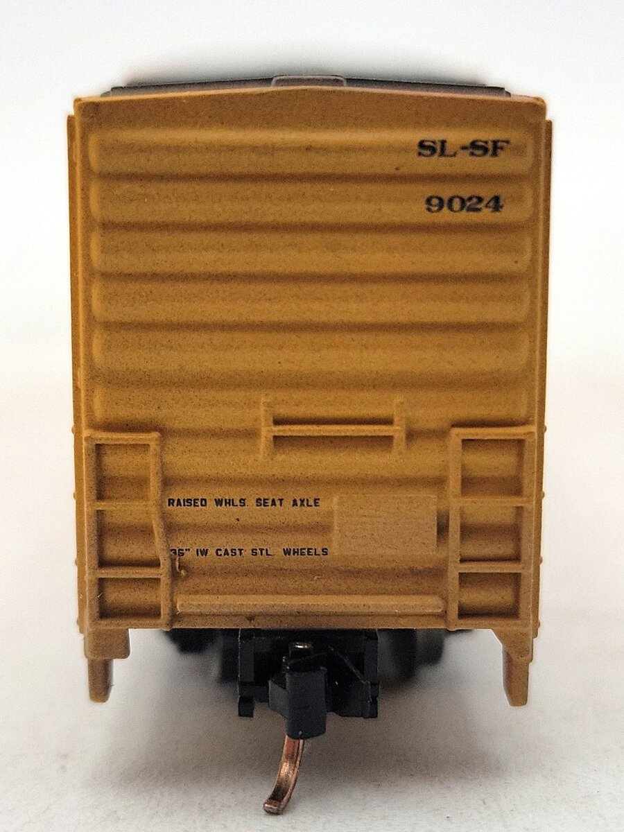 Athearn 17167 N Scale Frisco Weathered Auto Boxcar #9024 LN